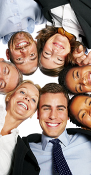 Corporate training session using H-ITT wireless audience response system for employee engagement